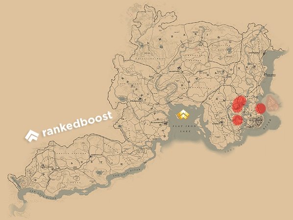 RDR2 Channel Catfish Locations