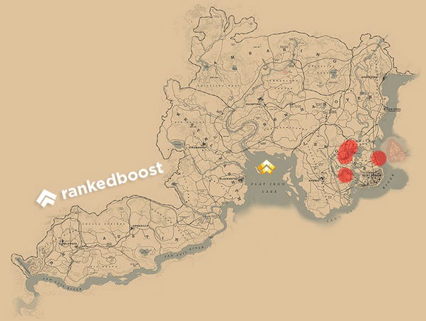 RDR2 Channel Catfish Locations