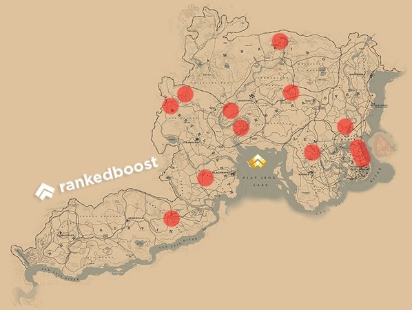 RDR2 Cow Locations