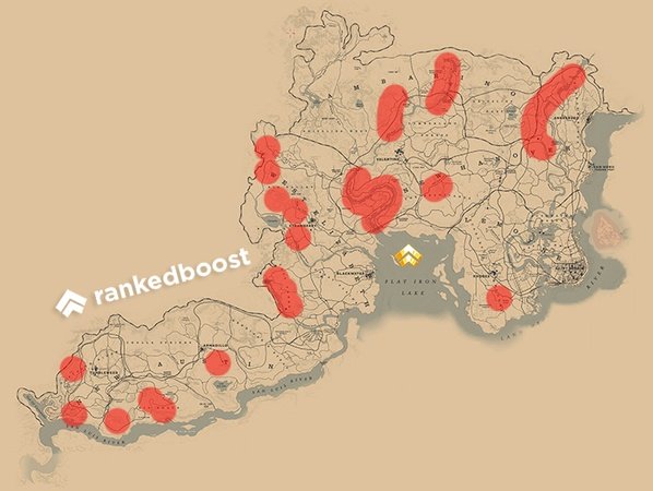 RDR2 Eagle Locations