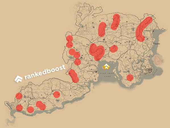 Red Dead Redemption 2 Eagle Locations Crafting Legendary