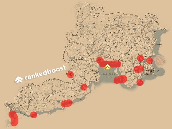 RDR2 Largemouth Bass Locations