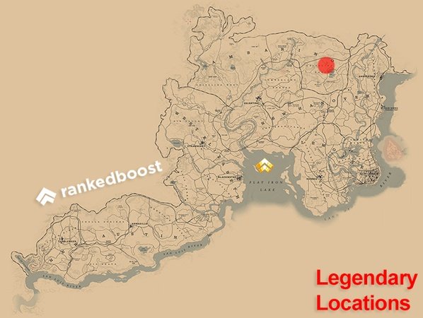 RDR2 Legendary Bear Locations