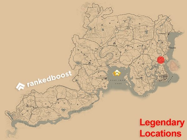 RDR2 Legendary Boar Locations