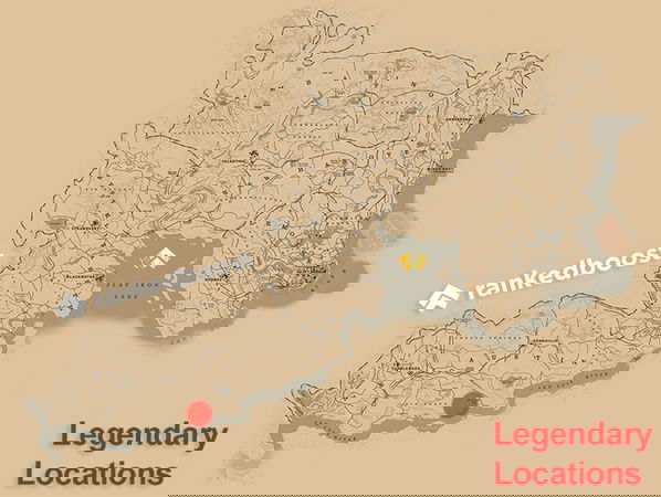 RDR2 Legendary Pronghorn Locations