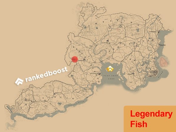 RDR2 Legendary Smallmouth Bass Locations