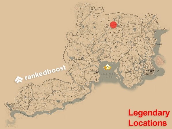RDR2 Legendary Wolf Locations