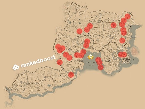 RDR2 Loon Locations
