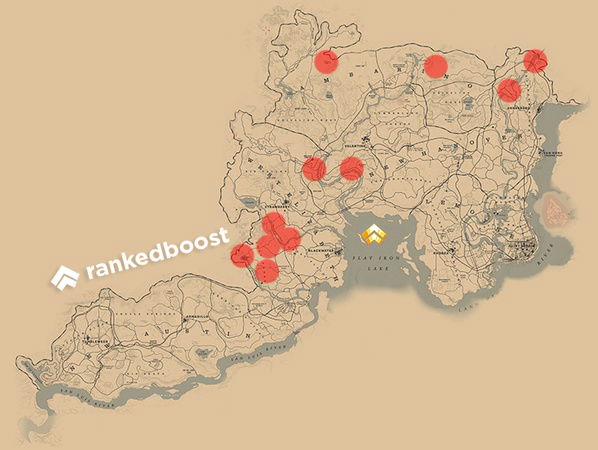 RDR2 Moose Locations