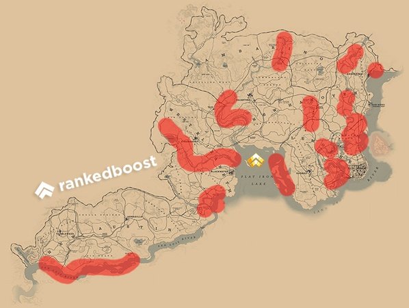 RDR2 Muskrat Locations