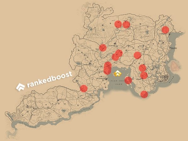 RDR2 Oriole Locations