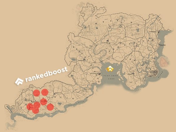 RDR2 Peccary Locations