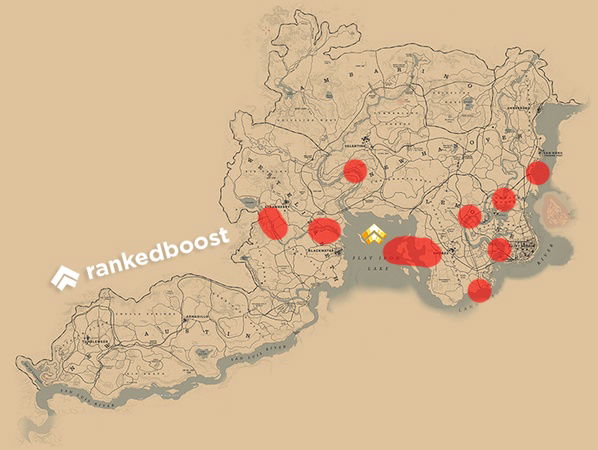 RDR2 Smallmouth Bass Locations