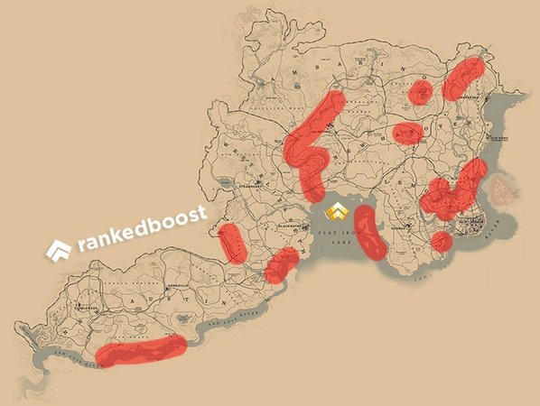RDR2 Toad Locations