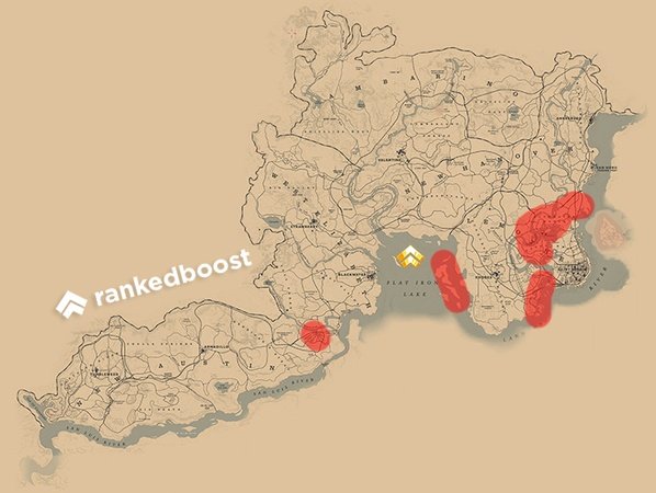 RDR2 Turtle Locations