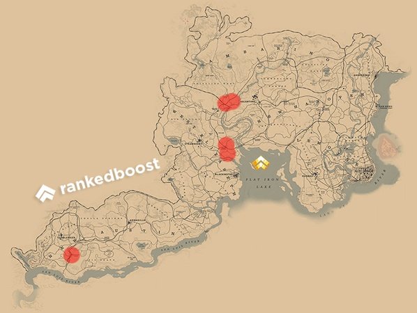 RDR2 Waxwing Locations