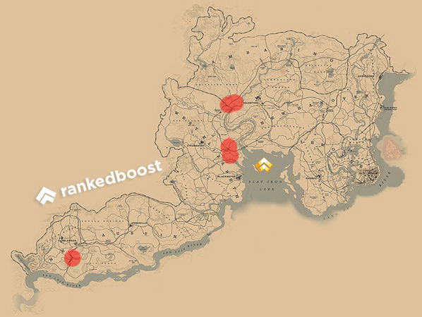 RDR2 Waxwing Locations