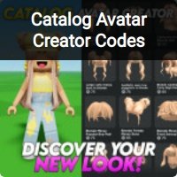Roblox Catalog Avatar Creator Codes (December 2023)