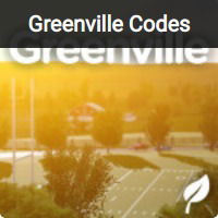 Greenville codes December 2023