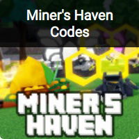 All Roblox Miner's Haven codes for free Collectibles in November 2023 -  Charlie INTEL