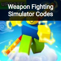 Weapon Fighting Simulator codes December 2023