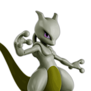 I made a Shiny version of Ultimate Mewtwo : r/smashbros