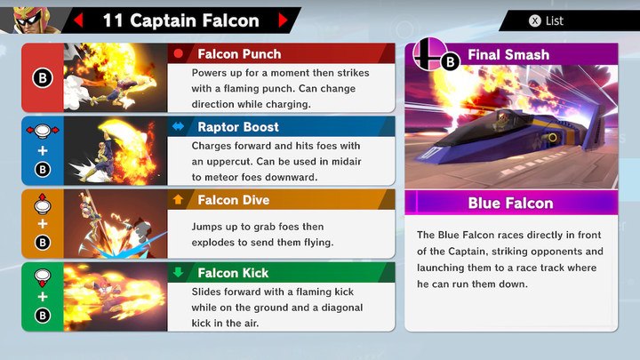 captain falcon final smash