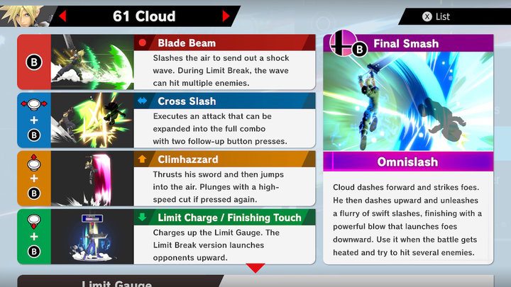 cloud smash ultimate frame data