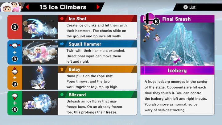 ice climber smash