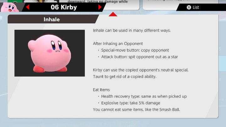 Kirby Super Smash Bros Ultimate | Unlock, Stats, Moves