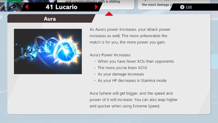 lucario aura sphere smash bros