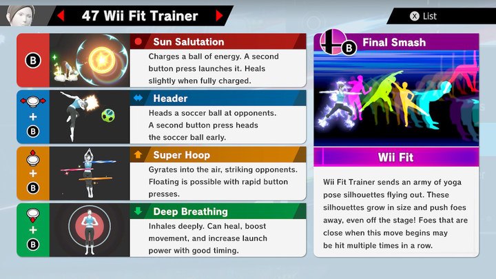 wii fit super smash bros