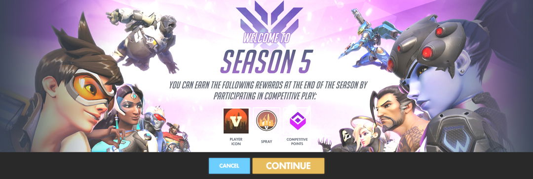 Overwatch Season Rewards Season 5 Rewards 2017