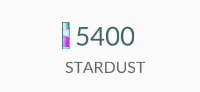 pokemon go stardust