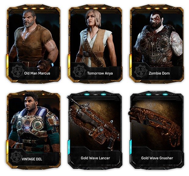 gears of war 4 character skins list
