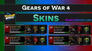 Gears of War 4 Weapon Skin & Character Skins