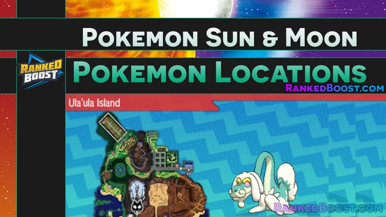 pokemon sun moon pokemon locations