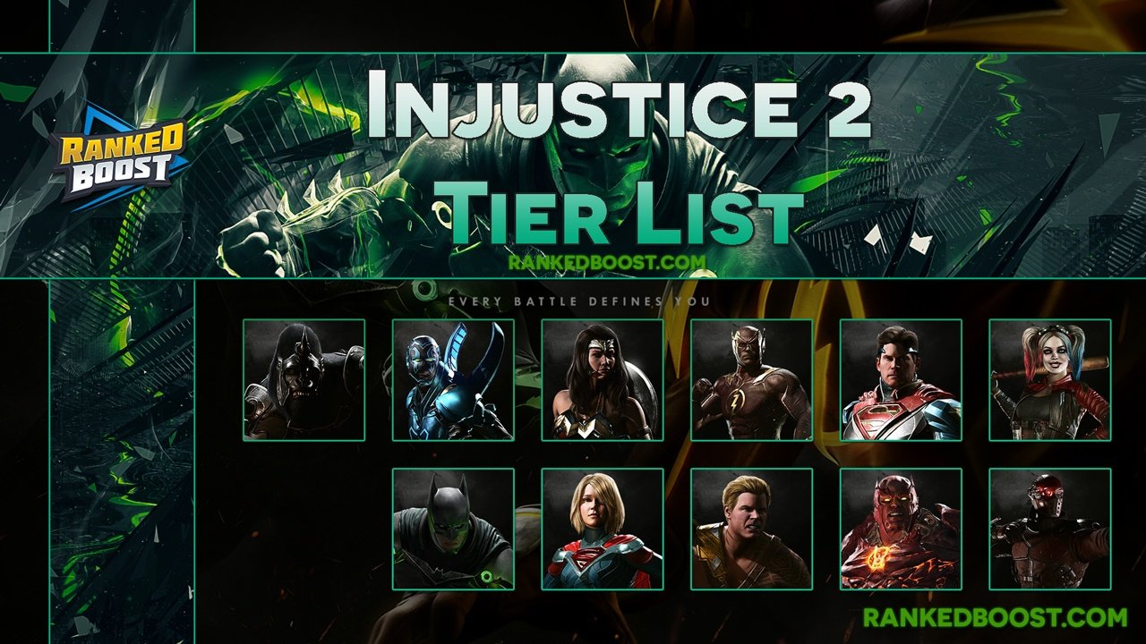 Injustice 2 Tier List 2017 Best Characters In Injustice 2