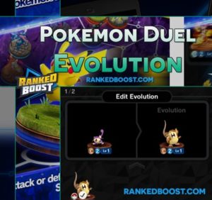 Pokemon Duel Evolve
