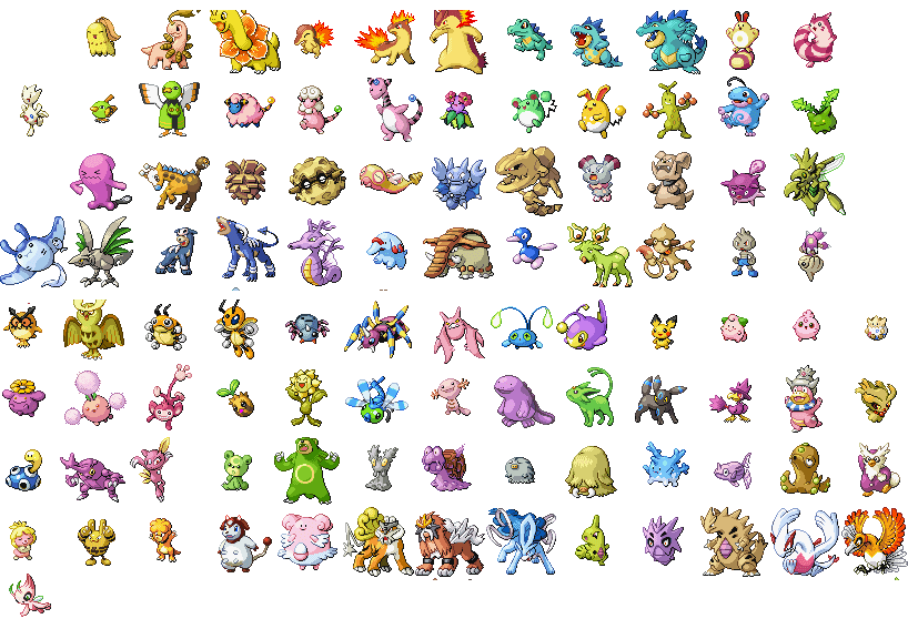 First Gen Pokemon Chart