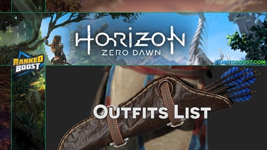 horizon zero dawn outfits