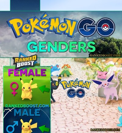 Pokemon Go Gender Chart