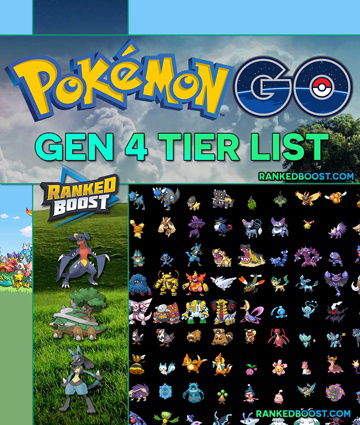 Pokemon Chart Gen 4