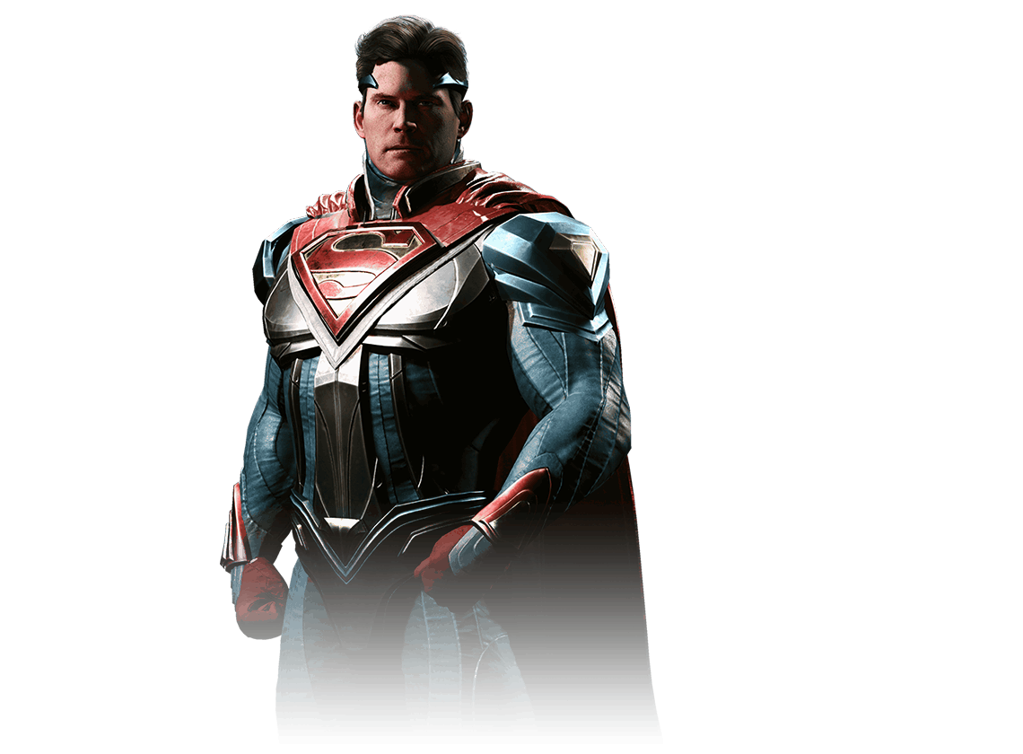 Injustice 2 Superman | Gear, Stats, Moves, Abilities & Skin Costumes