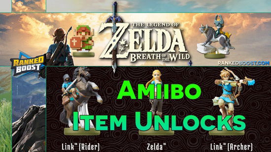 Amiibo Unlockables, Rewards, and Functionality - The Legend of