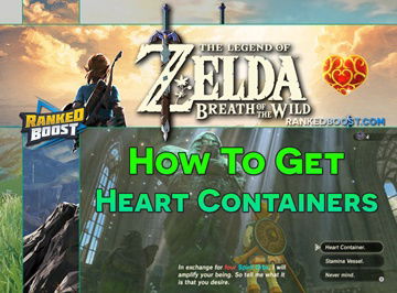 breath of the wild statue took heart container