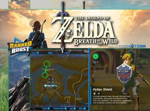 Zelda Breath Of The Wild Hylian Shield Location How To Get Hylian Shield 7423