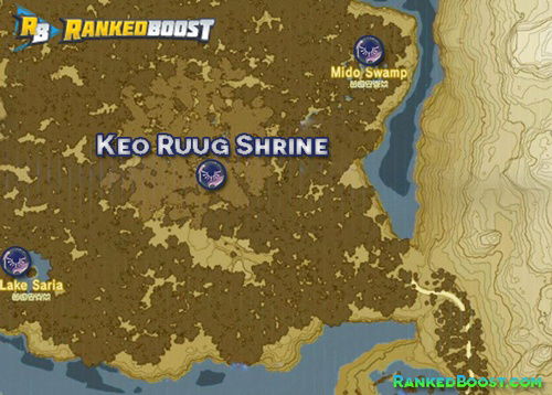 Zelda Breath of the Wild Shrine Locations