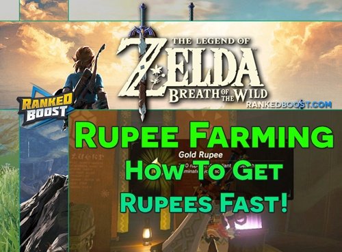Zelda Breath Of The Wild Rupees How To Get Rupees Fast In Zelda