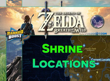 Zelda Breath of the Wild Shrine Locations